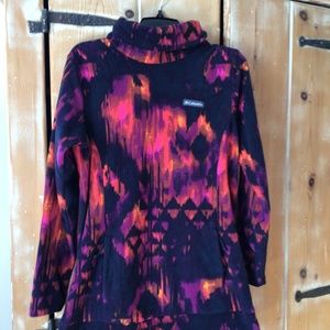 Columbia fleece tunic